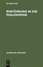 Degruyter - Einführung in die Philosophie
