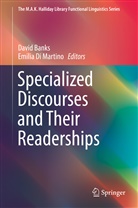 Davi Banks, David Banks, Di Martino, di Martino, Emilia Di Martino - Specialized Discourses and Their Readerships