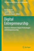 Ronny Baierl, Judit Behrens, Judith Behrens, Alexander Brem - Digital Entrepreneurship