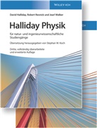 Davi Halliday, David Halliday, Stephan W. Koch, Rober Resnick, Robert Resnick, Jearl Walker... - Halliday Physik, 2 Bde.