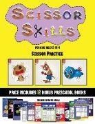 James Manning, Kindergarten Workbooks - Scissor Practice (Scissor Skills for Kids Aged 2 to 4)