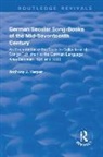 Harper, Anthony J. Harper, Harper Anthony J. - German Secular Song Books of Mid Seventeenth Century: An Examination