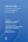 Arend Lijphart, Longley, Lawrence D Longley, Lawrence D. Longley, David M. Olson - Two Into One