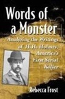 Rebecca Frost - Words of a Monster