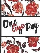Flowerpower, Robustcreative - Best Mom Ever: One Line a Day Red Flowers Pretty Blossom Composition Notebook Lightly Lined Pages Daily Journal Blank Diary Notepad 8