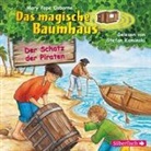 Mary Pope Osborne, Mary Pope Osborne, Stefan Kaminski - Der Schatz der Piraten (Das magische Baumhaus 4), 1 Audio-CD (Hörbuch)