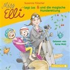 Susanne Fülscher, Anne Moll - Miss Elli legt los / Miss Elli und die magische Hunderettung, 1 Audio-CD (Audiolibro)