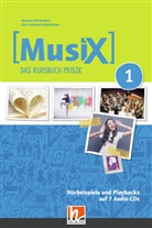 Markus Detterbeck, Gero Schmidt-Oberländer - Musix - Das Kursbuch Musik, Neuausgabe 2019 - 1: MusiX 1 (Ausgabe ab 2019) Audio-Aufnahmen, 7 Audio-CD (Audio book)