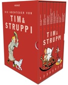 Hergé, Hergé - Die Abenteuer von Tim und Struppi, 8 Bde.