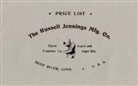Kenneth D. Roberts - Russell Jennings Manufacturing Company Trade Catalog, 1899