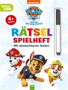 Schwager &amp; Steinlein Verlag - PAW Patrol Rätselspielheft mit Stift und abwischbaren Seiten