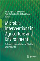 Vijai Kumar Gupta, Vija Kumar Gupta, Vijai Kumar Gupta, Ratna Prabha, Dhananjaya Pratap Singh - Microbial Interventions in Agriculture and Environment
