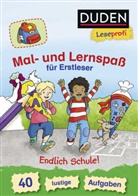 Frauke Nahrgang, Sebastian Coenen - Duden Leseprofi - Mal- und Lernspaß für Erstleser. Endlich Schule!