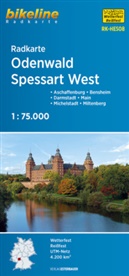 Esterbauer Verlag, Esterbauer Verlag, Esterbaue Verlag, Esterbauer Verlag - Bikeline Radkarte Odenwald, Spessart West