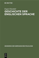 Eugen Einenkel - Geschichte der Englischen Sprache