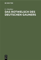 L. Günther, Louis Günther - Das Rotwelsch des deutschen Gauners