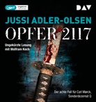 Jussi Adler-Olsen, Wolfram Koch - Opfer 2117, 2 Audio-CD, 2 MP3 (Hörbuch)