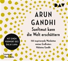 Arun Gandhi, Mahatma Gandhi, Bernt Hahn - Sanftmut kann die Welt erschüttern, 2 Audio-CDs (Audiolibro)