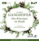 Ludwig Ganghofer, Fritz Strassner - Das Schweigen im Walde, 1 Audio-CD, 1 MP3 (Hörbuch)