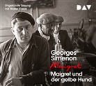 Georges Simenon, Walter Kreye - Maigret und der gelbe Hund, 4 Audio-CDs (Hörbuch)