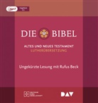 Rufus Beck - Bibelausgaben: Die Bibel, Gelesen von Rufus Beck, 9 Audio-CD, 9 MP3 (Audiolibro)