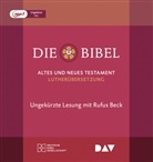 Rufus Beck - Bibelausgaben: Die Bibel, Gelesen von Rufus Beck, 9 Audio-CD, 9 MP3 (Audio book)