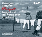 Georges Simenon, Walter Kreye - Maigret und das Verbrechen in Holland, 4 Audio-CDs (Hörbuch)