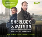 Leonhar Koppelmann, Leonhard Koppelmann, Vivian Koppelmann, Viviane Koppelmann, Felix Partenzi, N Schmid... - Sherlock & Watson - Neues aus der Baker Street. Die komplette erste Staffel, 5 Audio-CDs (Audio book)