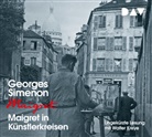 Georges Simenon, Wolfgang Stockmann, Walter Kreye - Maigret in Künstlerkreisen, 4 Audio-CDs (Hörbuch)