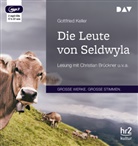 Gottfried Keller, Christian Brückner, Wolf Euba, Ernst Schlott, Heiner Schmidt - Die Leute von Seldwyla, 2 Audio-CD, 2 MP3 (Audiolibro)