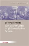 Bernhard Welte, Bernhard (Prof. Dr Welte, Prof. Dr Welte, Angel Fürderer, Angela Fürderer - Zum Begriff Gottes im philosophischen Denken