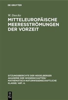 W. Deecke, Wilhelm Deecke - Mitteleuropäische Meeresströmungen der Vorzeit