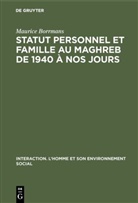 Maurice Borrmans - Statut personnel et famille au Maghreb de 1940 à nos jours
