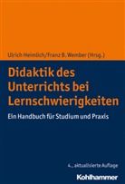 B Wember, B Wember, Ulric Heimlich, Ulrich Heimlich, Franz B. Wember - Didaktik des Unterrichts bei Lernschwierigkeiten