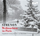 Georges Simenon, Felix von Manteuffel - Weihnachten in Paris, 3 Audio-CDs (Livre audio)