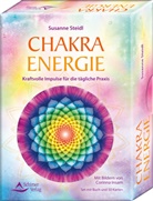 Susanne Steidl, Corinna Insam - Chakra-Energie, 50 Karten mit Begleitbuch
