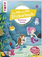 Natascha Pitz - Das Hin-und-weg-Stickerbuch Meerjungfrauen