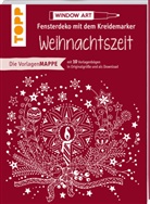 Ursula Schwab - Vorlagenmappe Fensterdeko mit dem Kreidemarker - Weihnachtszeit