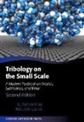 Robert W. Carpick, Robert W. (John Henry Towne Professor of Mechanical Engineering and Applied Mechanics Carpick, C. Mathew Mate, C. Mathew (Visiting Scholar Mate, Mate C. Mathew - Tribology on the Small Scale