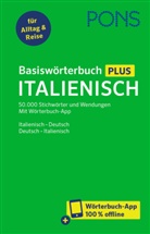 PONS Basiswörterbuch Plus Italienisch, m.  Buch, m.  Online-Zugang