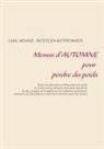 Cedric Menard, Cédric Ménard - Menus d'automne pour perdre du poids