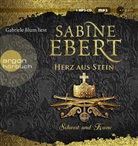 Sabine Ebert, Gabriele Blum - Schwert und Krone - Herz aus Stein, 1 Audio-CD, 1 MP3 (Hörbuch)