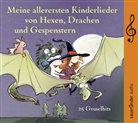 Ton Geiling, Toni Geiling, Grünschnabe, Grünschnabel, Grünschnabel, Klaus W u a Hoffmann... - Meine allerersten Kinderlieder von Hexen, Drachen und Gespenstern, 1 Audio-CD (Audio book)