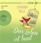 Joanna Nell, Anne Moll - Das Leben ist bunt, 2 Audio-CD, 2 MP3 (Hörbuch)