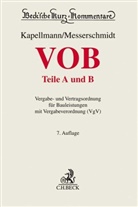 Kla Dieter Kapellmann u a, Klaus D. Kapellmann, Burkhar Messerschmidt, Burkhard Messerschmidt - VOB Teile A und B, Kommentar