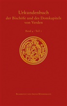 Arend Mindermann, Arend (Dr.) Mindermann - Urkundenbuch der Bischöfe und des Domkapitels von Verden, 2 Teile