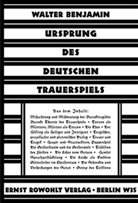 Walter Benjamin, Benjamin Walter, Rolan Reuss, Roland Reuß, Roland Reuss (Prof. Dr.) - Ursprung des deutschen Trauerspiels