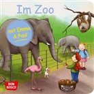 Monika Lehner, Antje Bohnstedt - Im Zoo mit Emma und Paul. Mini-Bilderbuch.