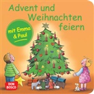 Monika Lehner, Antje Bohnstedt - Advent und Weihnachten feiern mit Emma und Paul. Mini-Bilderbuch