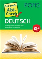 PONS Der große Abi-Check Deutsch